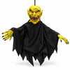Scary hanging Halloween goblin decoration 45cm – full front view on white background