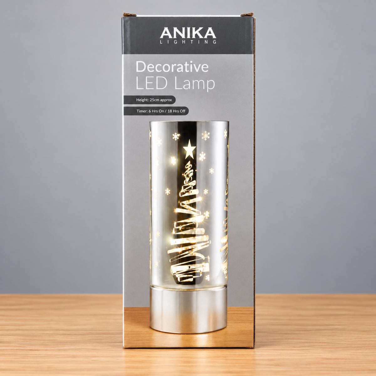 Anika decorative LED Christmas tree lamp retail box 62489