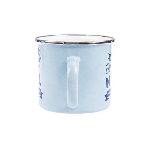 History & Heraldry Carl pre-printed enamel camping mug