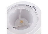 SMART Single Snow Cone Maker (Ivory Cream) Bundle with Soft Grip Measuring Jug