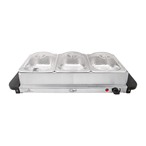 Quest compact buffet server for parties and family meals