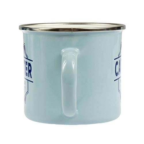 History & Heraldry Carl pre-printed enamel camping mug