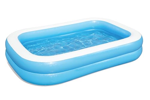 Bestway family inflatable paddling pool – 262 x 175 x 51cm