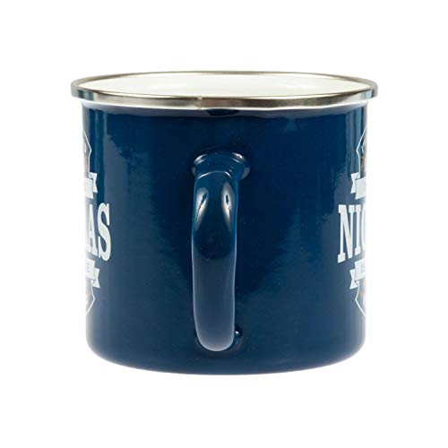 History & Heraldry Carl pre-printed enamel camping mug