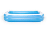Bestway family inflatable paddling pool – 262 x 175 x 51cm