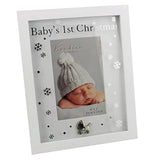 Bambino Baby's First Christmas 6 x 4in photo frame