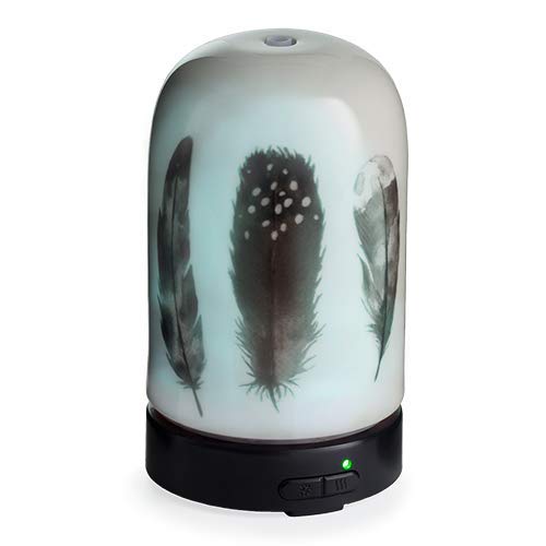 Airomé Feather 100ml porcelain ultrasonic essential oil diffuser