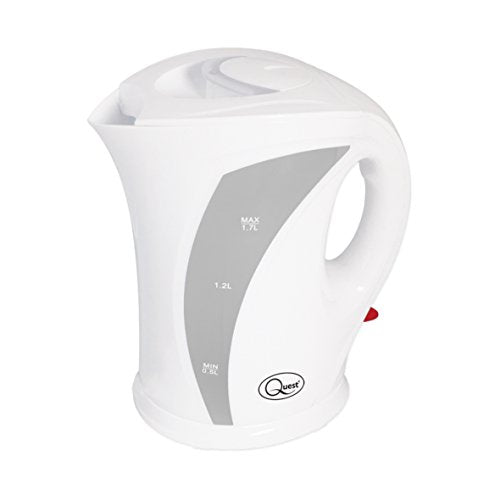 Quest 1.7L white electric kettle, 2000W