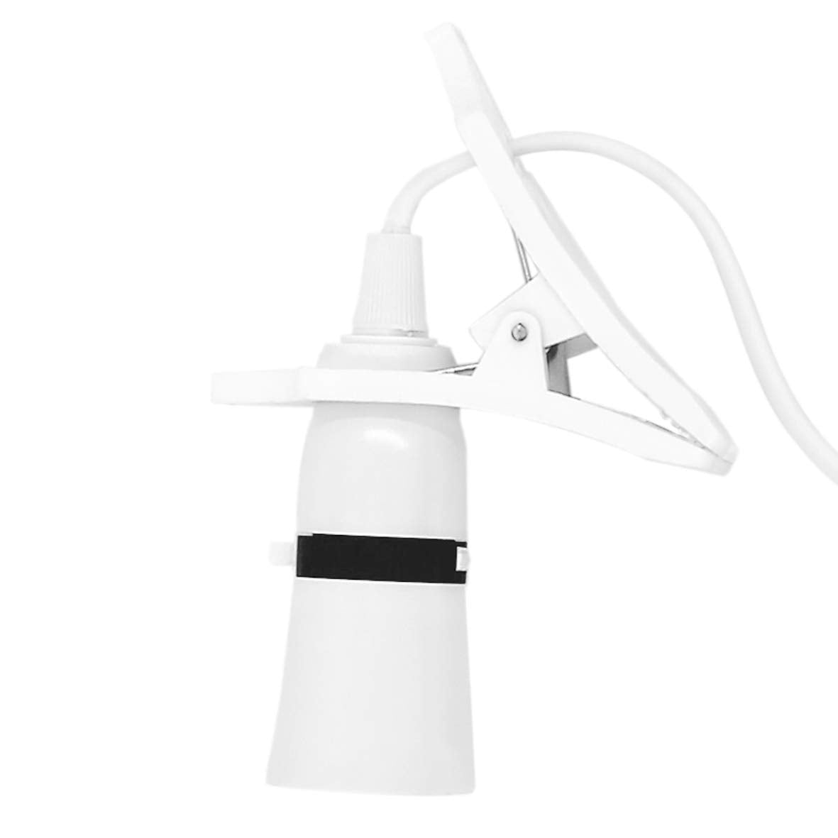 Benross white mini clip-on B22 spot light