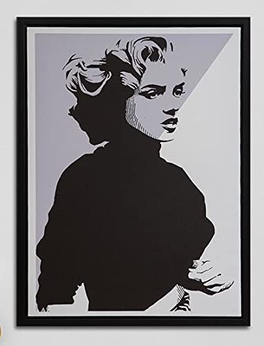 Marilyn Monroe framed canvas wall art print 70 x 50cm