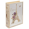 Febland mirrored Paris secret book storage box – cream