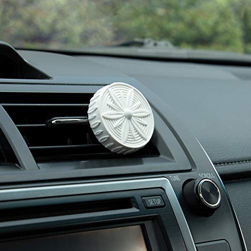 Airomé Sundial car vent essential oil diffuser with peppermint oil