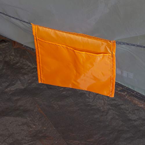 Milestone beach tent with guy ropes and pegs