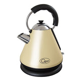 Quest cream 1.7L pyramid kettle 2200W