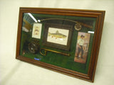 Rustic fisherman fishing wall art display
