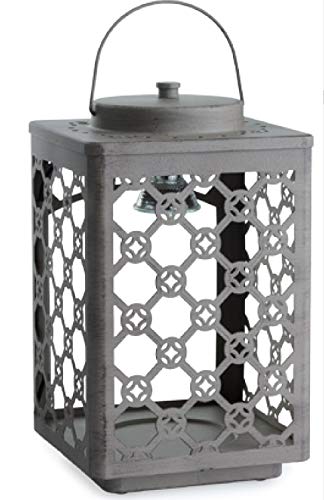 Candle Warmers Etc. Vintage Taupe Garden Lantern candle warmer