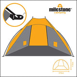 Milestone 210cm wide pop-up beach tent