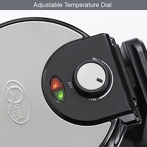 Quest rotating Belgian waffle maker