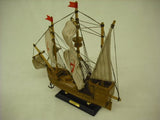 Santa Maria model ship for maritime themed décor