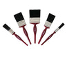 Five-piece paint brush set for DIY decorating