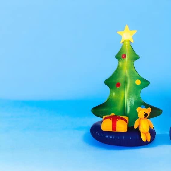 INFLATEABLE LIGHT UP CHRISTMAS TREE