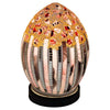 Mini Mosaic Glass Egg Lamp - Art Deco