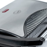 Quest stainless steel panini press and contact grill