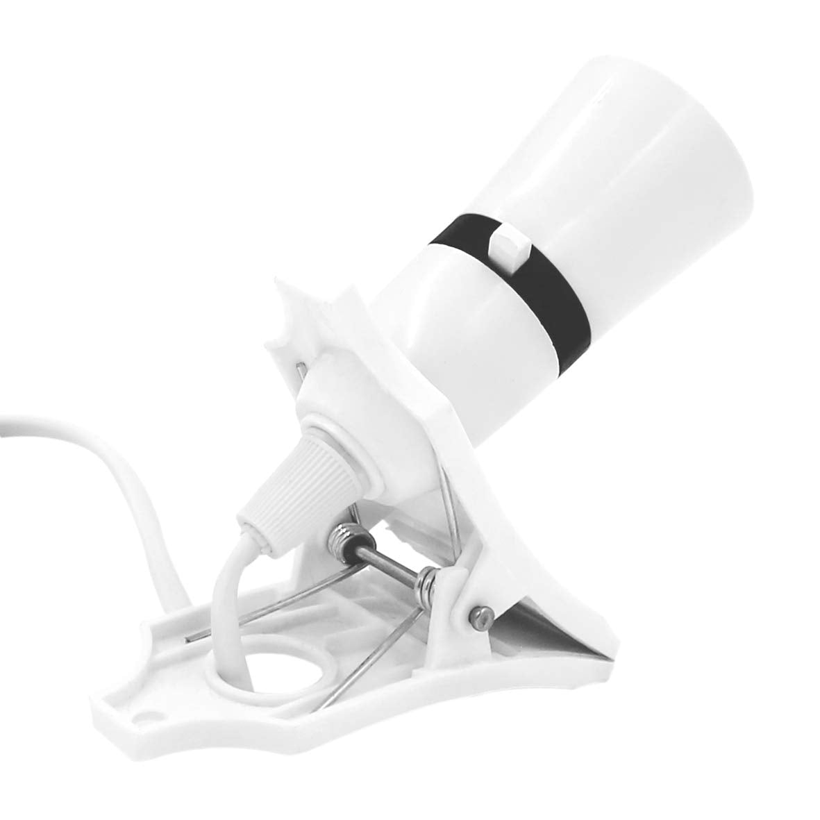 Benross white mini clip-on B22 spot light