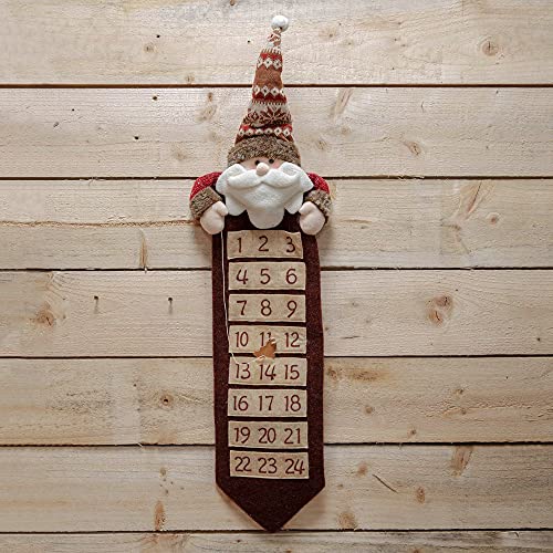 Widdop snowman hanging Christmas advent calendar – 76cm