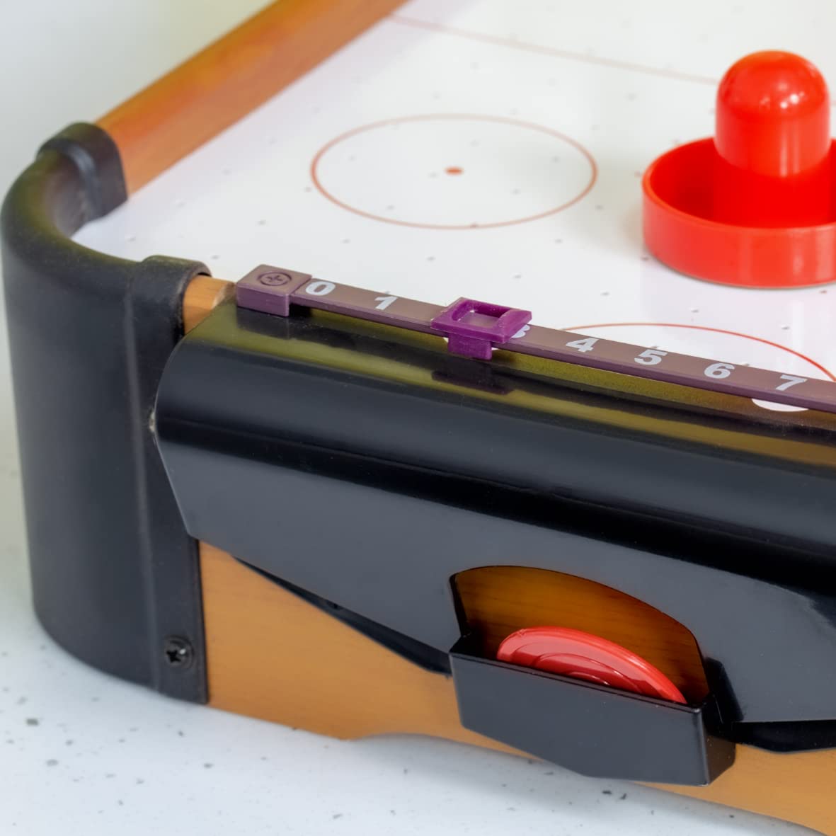 Global Gizmos 51cm tabletop air hockey game