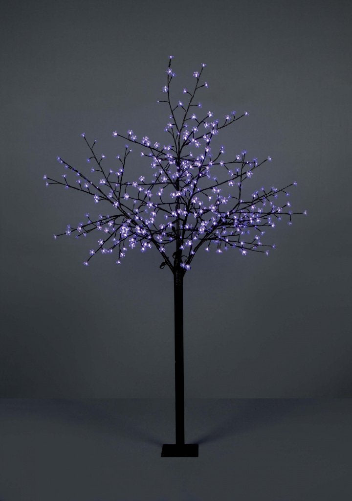 Premier 2.1m Osaka cherry tree with 350 blue LEDs