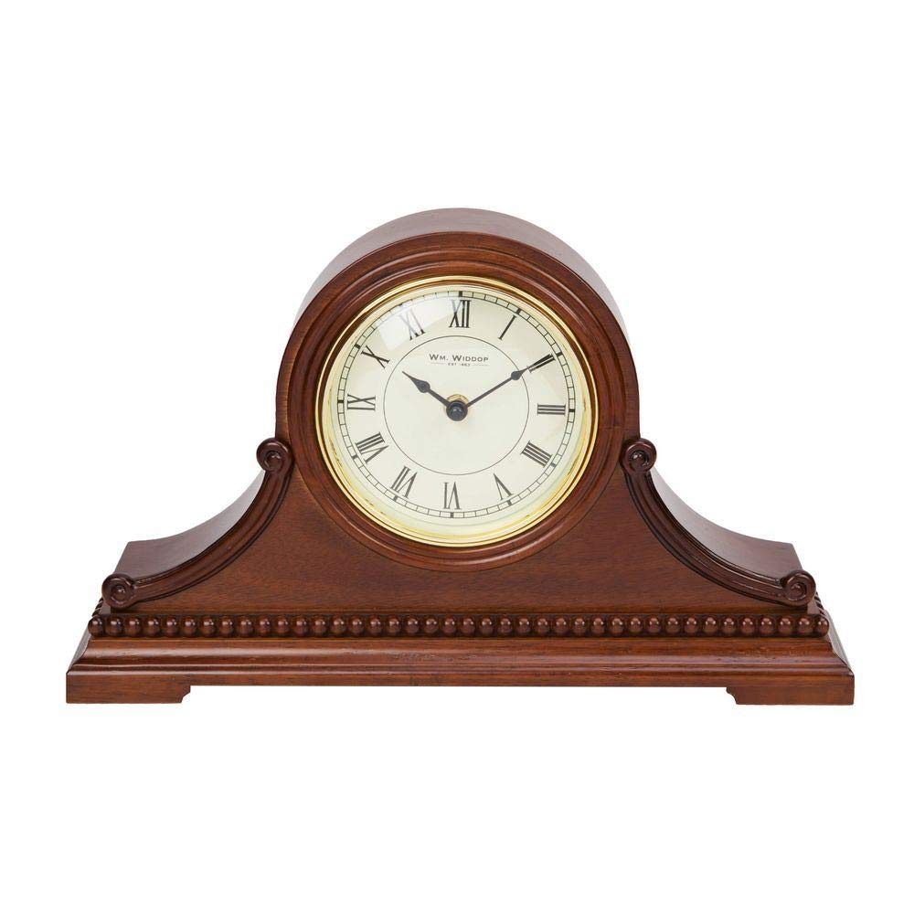 Widdop WILLIAM Wooden Napoleon Mantel Clock