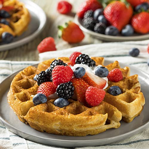 Quest rotating Belgian waffle maker