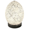 Febland Table Lamp - Mini Mosaic Egg Light - Decorated Glass - Black