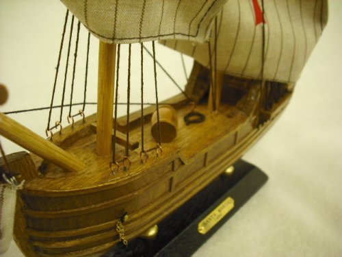 Santa Maria nautical model ship side view