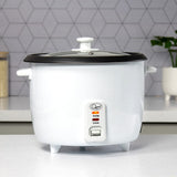 Quest 2.5L 900W rice cooker with keep warm – white