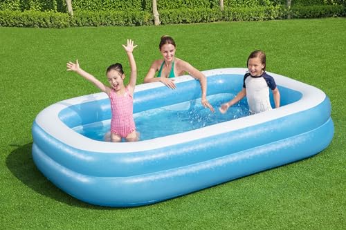 Bestway family inflatable paddling pool – 262 x 175 x 51cm