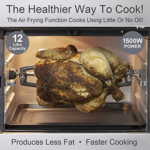 Quest 12L family-size air fryer oven accessories