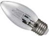Pack of two Eveready 28W ECO halogen candle bulbs, E27 Edison screw