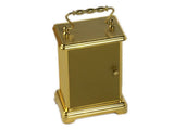 Widdop Bingham W4306 brass-effect carriage clock