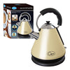 Quest cream 1.7L pyramid kettle 2200W