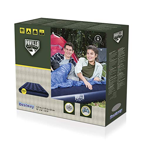 Bestway double flocked airbed – 191 x 137 x 22cm