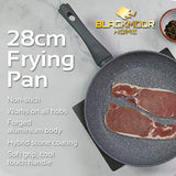 Blackmoor grey 28cm non-stick frying pan