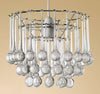 Clear Snowdrop acrylic non-electrical pendant light shade