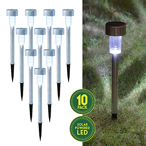GardenKraft solar lights with automatic dusk activation