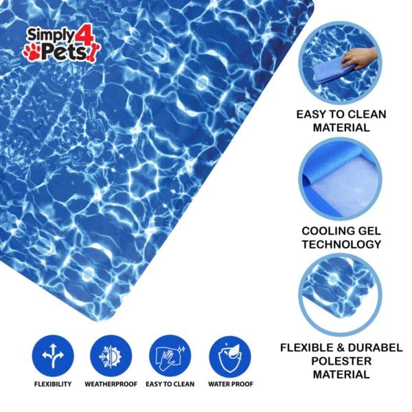 Simply4Pets self-cooling pet pad – 90 x 60cm