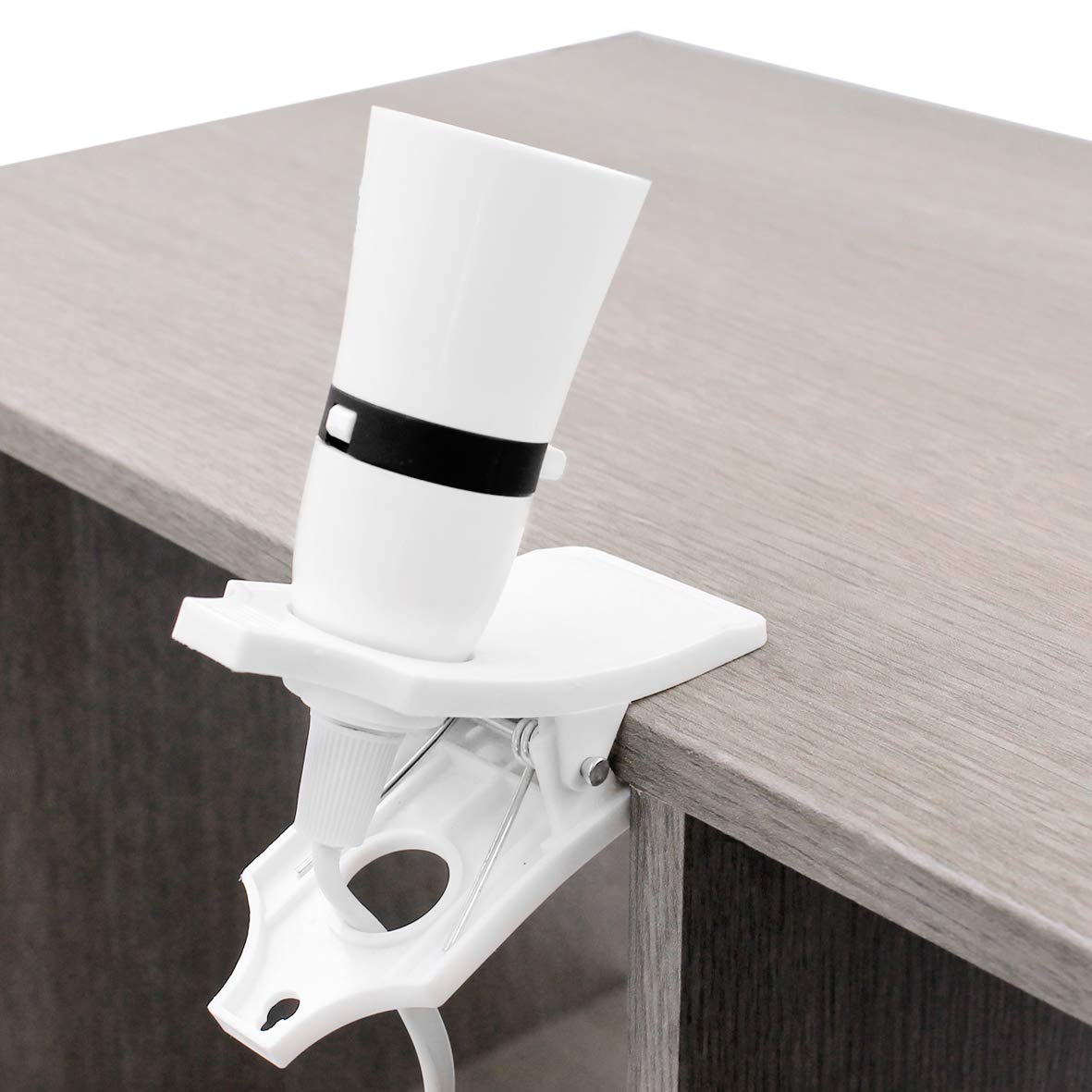Benross white mini clip-on B22 spot light
