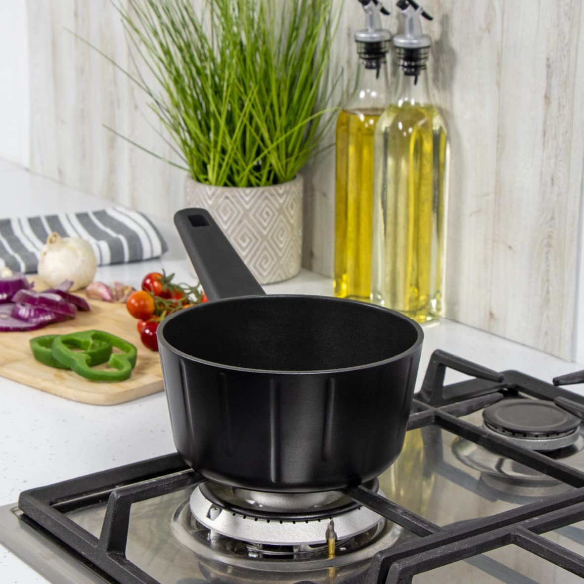 Blackmoor Neuvo 16cm Non-Stick Saucepan and Milk Pan