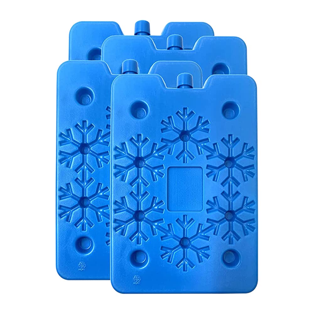 Fusion Food Care blue reusable cool box ice packs four pack