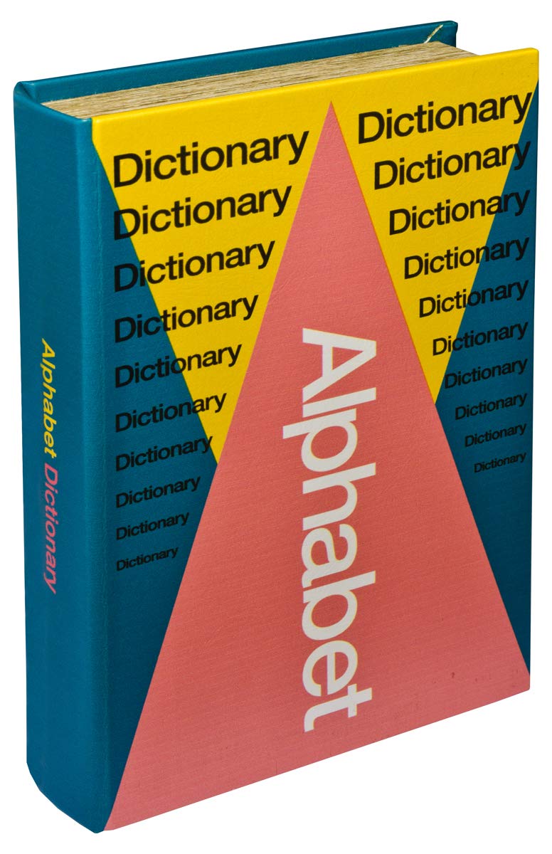 Blue Alphabet Dictionary key holder book box